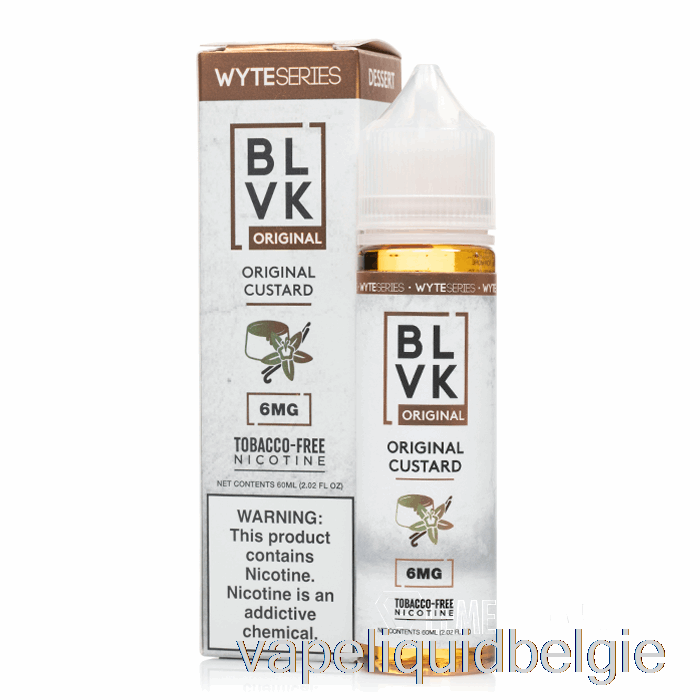 Vape Smaken Originele Custard - Blivk - 60ml 0mg